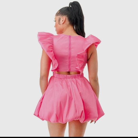 Puffy dress plus size ballon - Picture 3 of 3